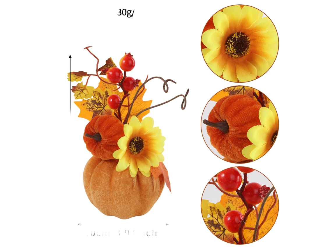 Laxiscreed Decoração De Abóbora De Halloween Para Casa Com Folhas De Outono E Tema De Colheita