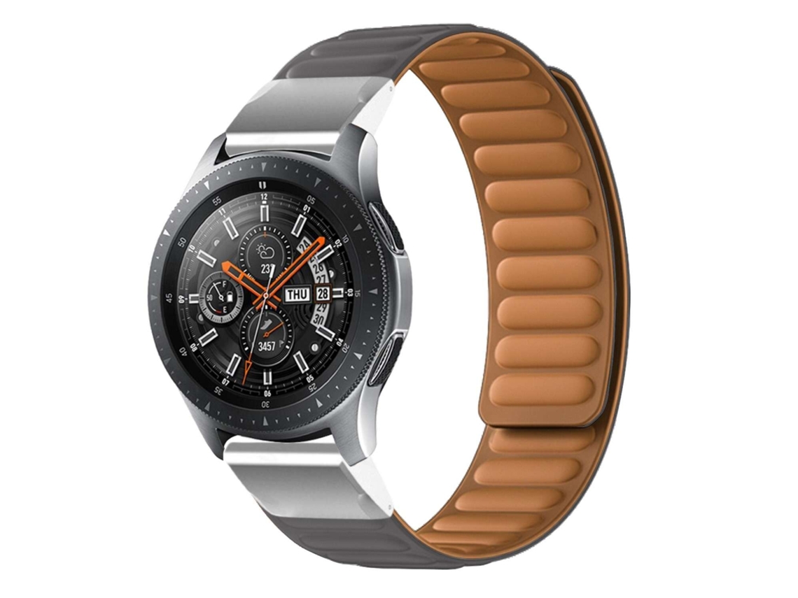 Bracelete Pulseira Magnética de Forte Conexão para Ticwatch E3 Cinzento