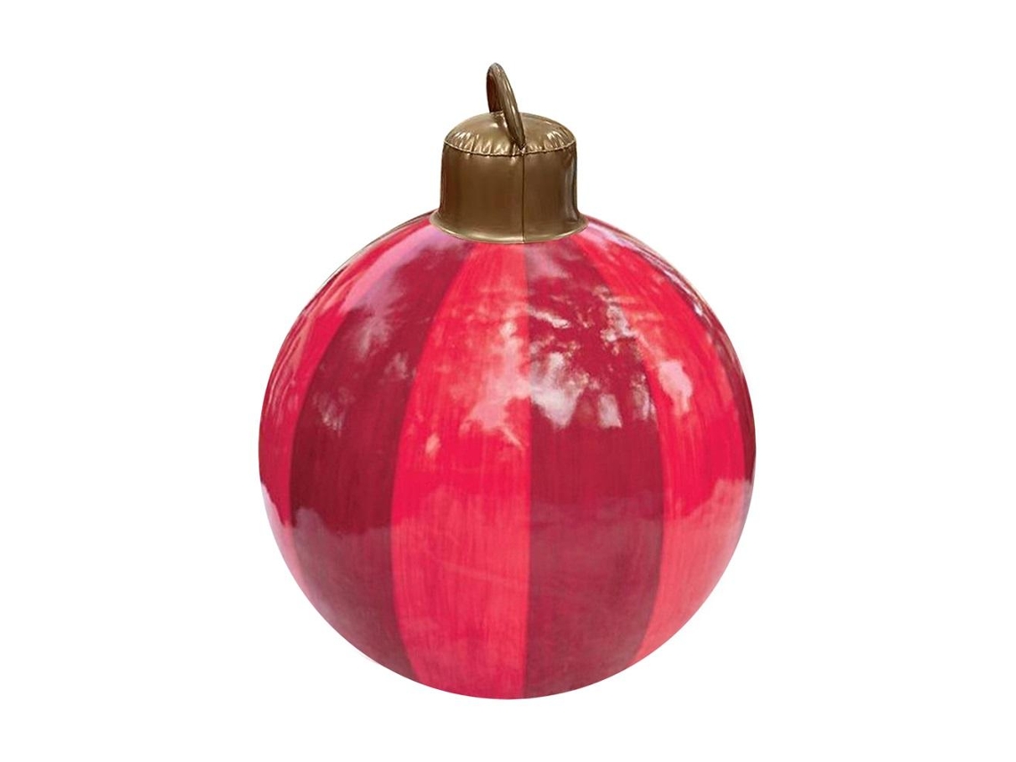 Bola Inflável de Natal de PVC com 60cm para Festas