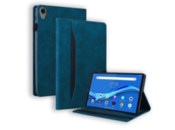 Capa De Couro Com Aba Horizontal Resistente A Impactos Para Lenovo Tab M8 Fhd Tb-8505f / Tb-8705x De 8 Polegadas, Com Suporte, Compartimentos Para Car
