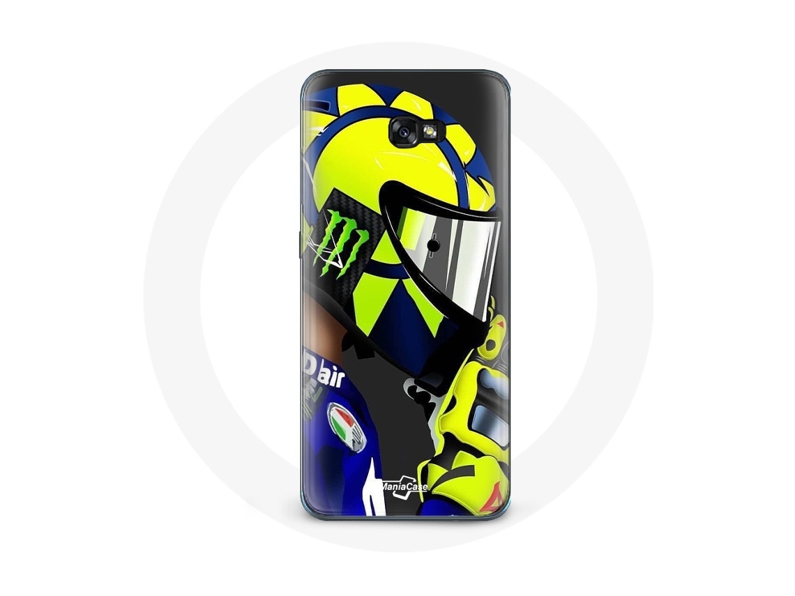 Capa para Samsung Galaxy A3 2016 Valentino Rossi Campeão Piloto Sprint do mundo Motogp