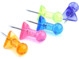 Tachinhas Piwine, 200 Unidades De Multicoloridas, Padrão, Artigos