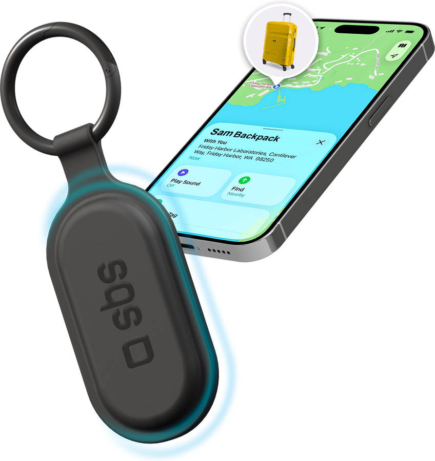 Localizador SBS My Luggage (1 Unidade - Preto)