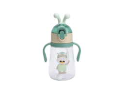 Garrafa de Água Infantil com Caneta e Trava de Segurança 460ml