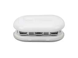 Perfurador Manual Mini Laxiscreed Para Papel Branco Com 3 Furos, Fácil De Usar E Ideal Para Escritório