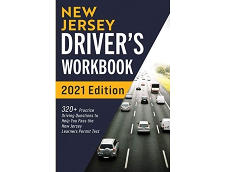 Livro New Jersey Drivers Workbook 320 Practice Driving Questions to Help You Pass the New Jersey Learners Permit Test de Connect Prep (Inglês)