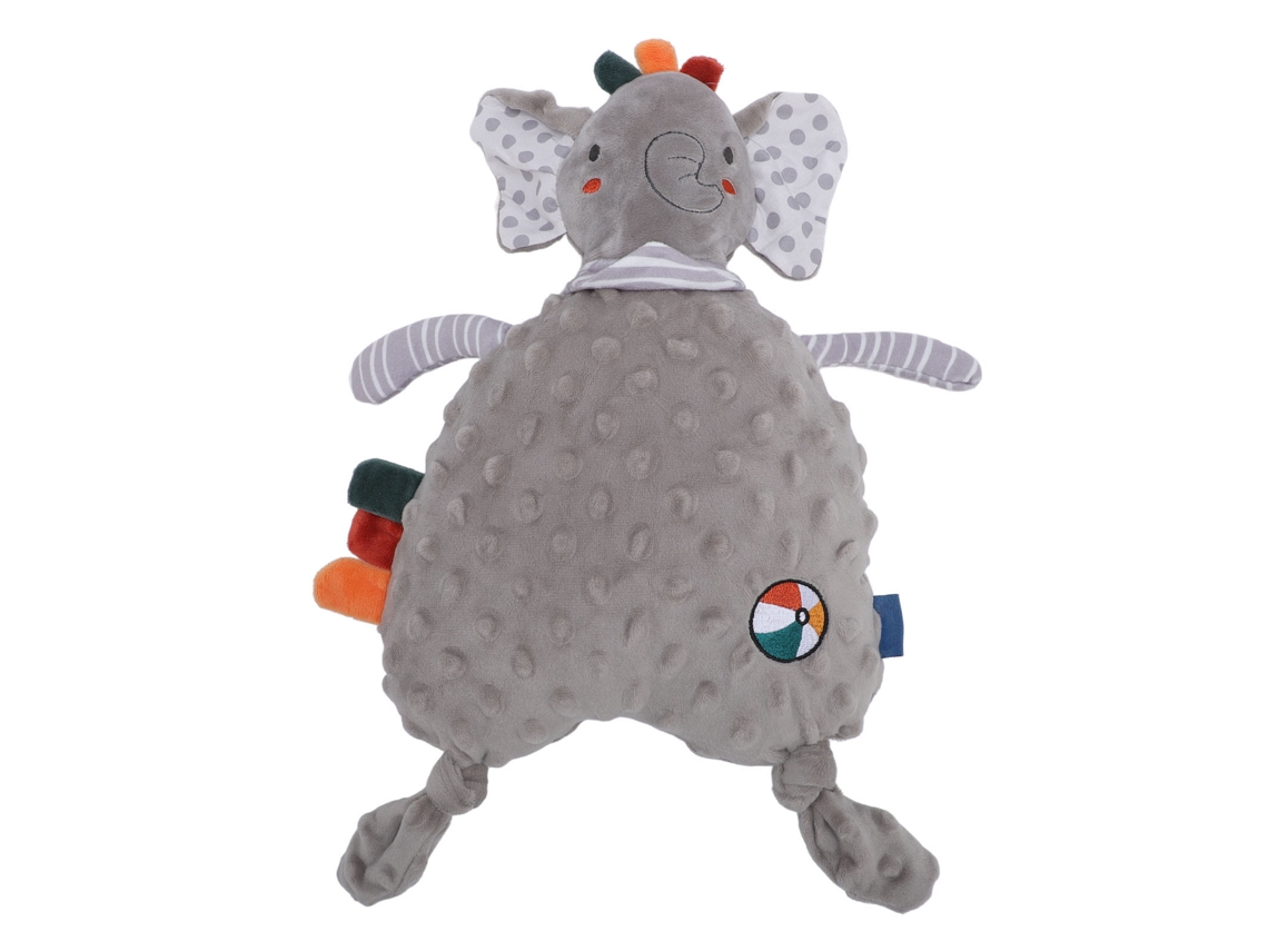 Cobertor de segurança macio de pelúcia para bebê com bichinho de pelúcia - Brinquedo para bebê