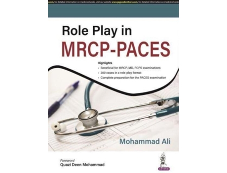 Livro Role Play In Mrcp-paces De Mohammad Ali (inglês)