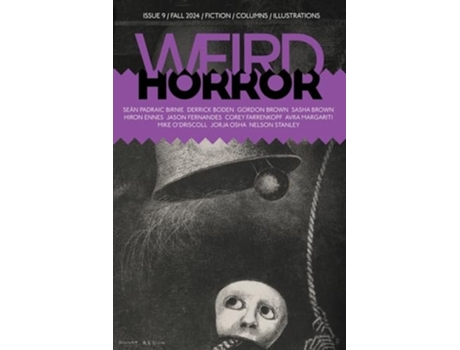 Livro Weird Horror 9 de Hiron Ennes e Mike O'Driscoll (Inglês)