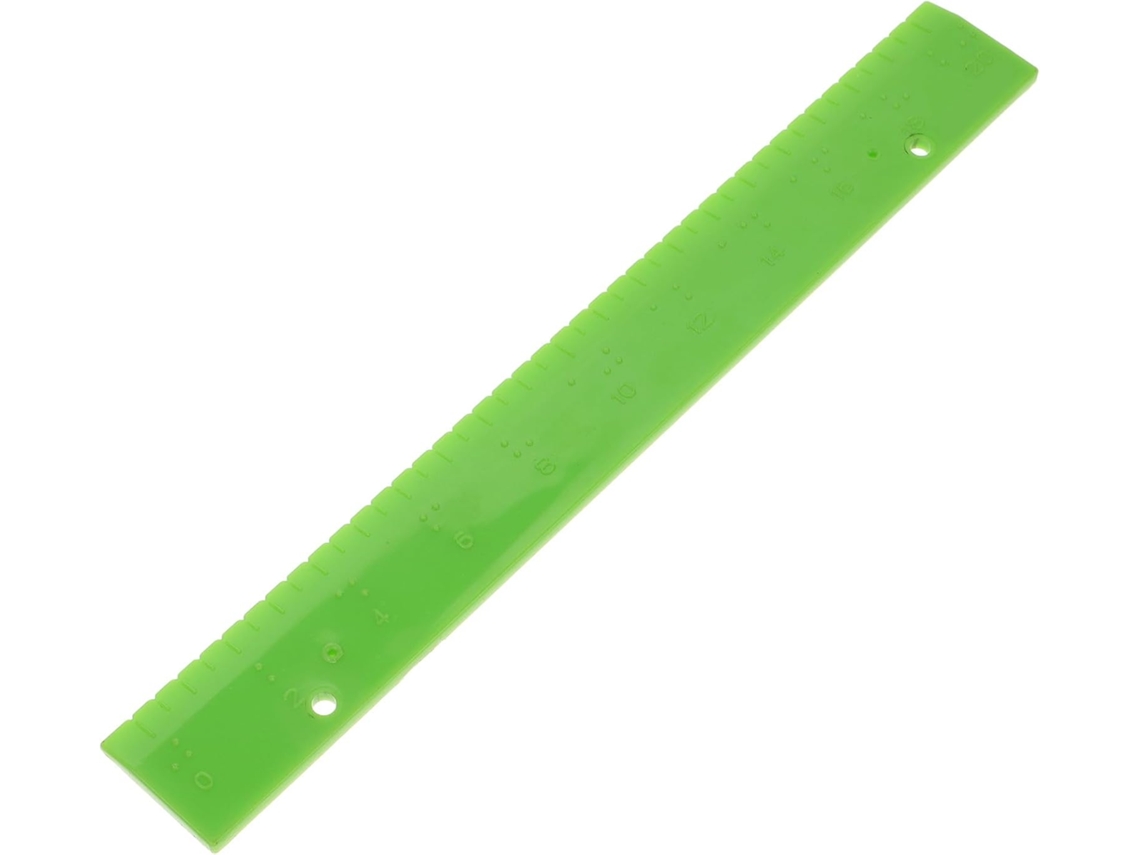Régua De Medição Em Braille Bestonzon: Ferramenta Tátil Para