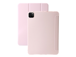 Capa Para Ipad Air 4/5 2020/2022 10.9 Polegadas Com 3 Dobras,rosa Claro