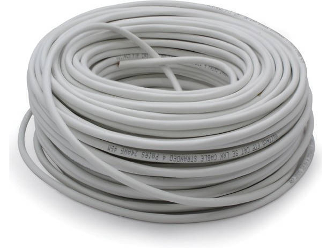 Cabo de Rede VULTECH (RJ45 - 50 m - Cinzento)