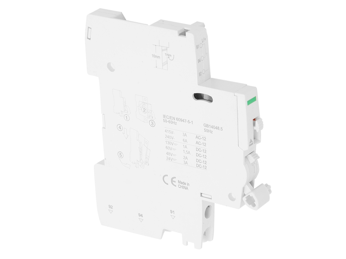 Contacto De Alarma Para Interruptor Schneider Ic65 Ac/dc 24-415v