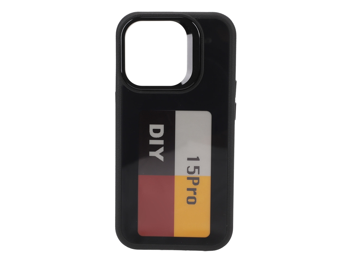FUNDA PARA TELÉFONO CON PROYECCIÓN NFC, PARA IOS 15 PRO, PANTALLA DE TINTA 3,52 PULGADAS, CON MARCO NEGRO S/MARCA