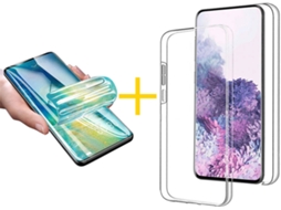 Capa + Película para Samsung Galaxy S20 FE 5G SKYHE Transparente Claro