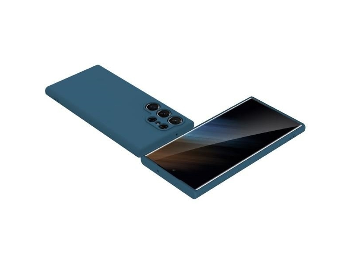 Capa Ultra para Samsung Galaxy S23 Ultra BELINE Silicone Azul