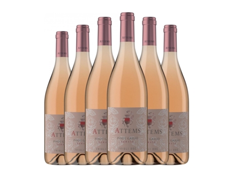 Vinho rosé CONTI ATTEMS Ramato Pinot Cinza Friuli (0.75 L - 6 Unidades)