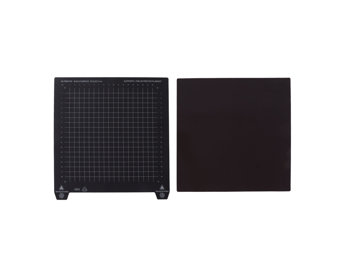 Placa De Construção De Aço À Mola Flexível Magnética 235x235mm Para Impressão 3d Pla Abs