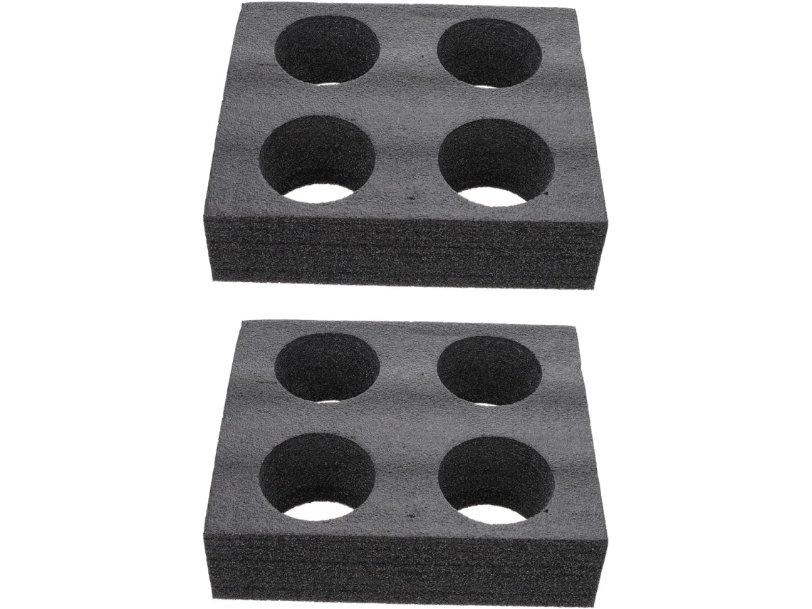 Suporte Para Copos Em Espuma Espessa Com 4 Furos, Bandeja Fixa Portátil Para Bebidas, Café, Chá, Leite, Camping E Muito Mais.