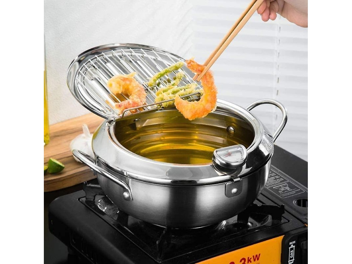 Fritadeira de aço inox Nova Line