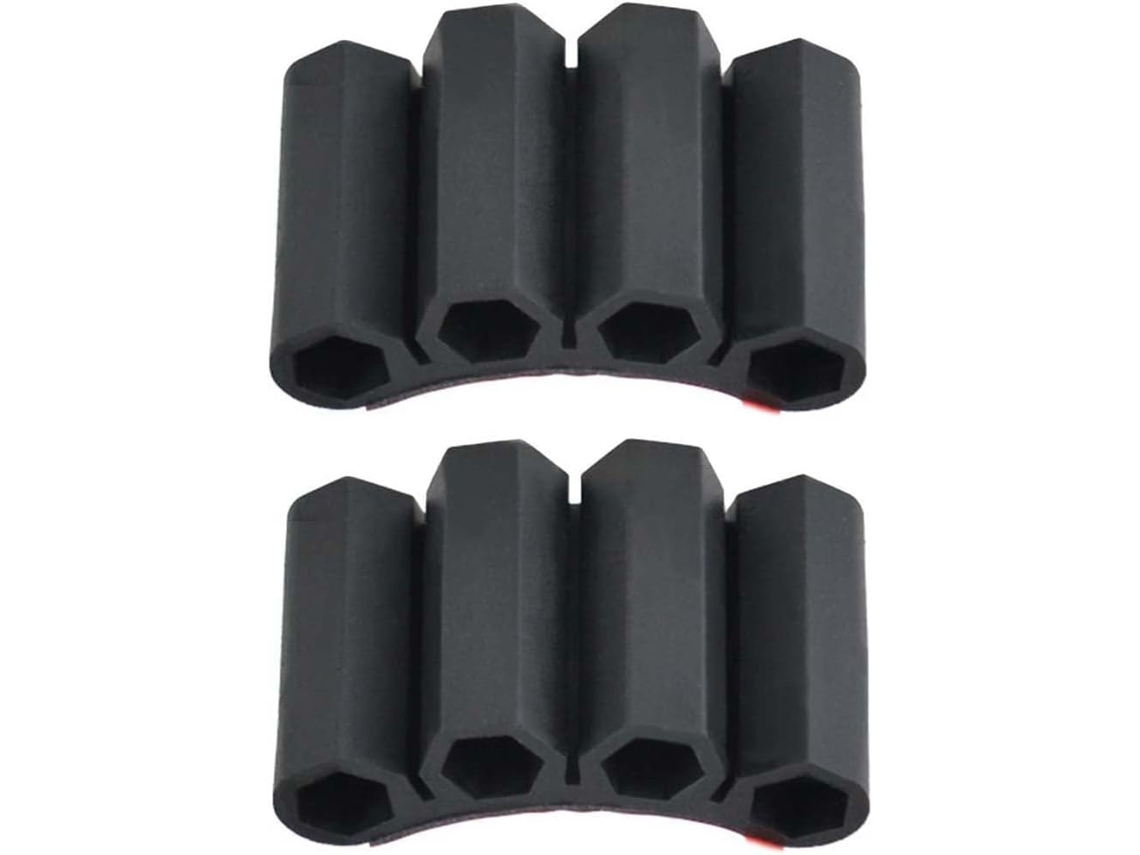 Suporte Para Brocas De Elétrica Com Encaixe 1/4", Design Preto, 45 X 35 Mm, Material Abs
