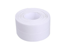 Fita De Selagem Impermeável Autoadesiva De Pvc Para Duche, Pia E Banheira, Antimofo, Branca, 3.2m X 3.8cm
