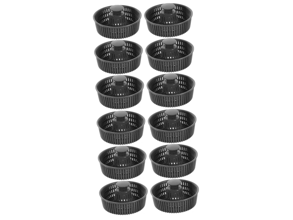 Conjunto De 12 Peças De Ralos De Pia Em Aço Inoxidável, Práticos Para A Cozinha, Anti-entupimento E