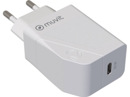 Carregador MUVIT MCACC0014 (USB-C - 30 W- Branco)