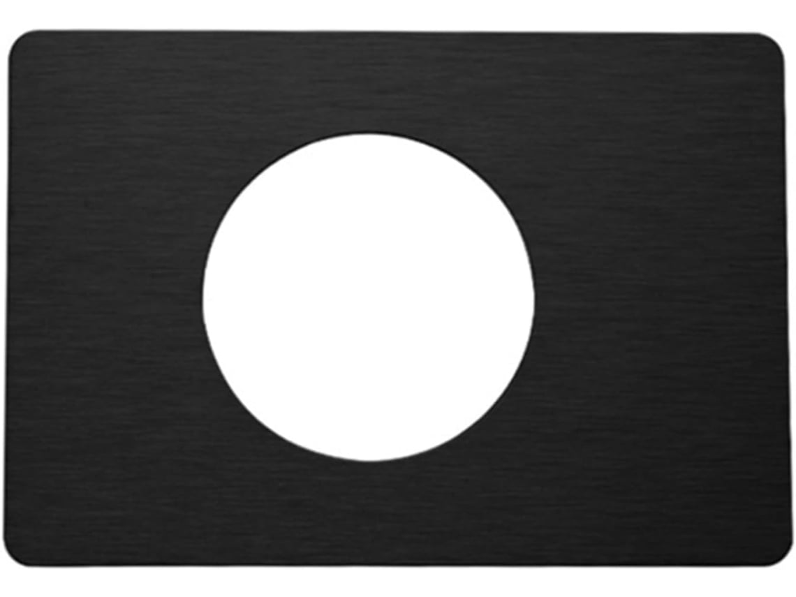 Placa De Reforço Para Maçanetas E Fechaduras Portas, Com Acabamento Para Fixação E Reparo Ideal Reforçar A Segurança Da