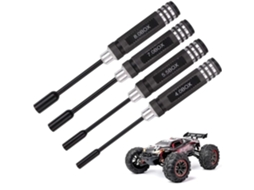 Conjunto De 4 Chaves Sextavadas, 0 5, 5 7, 0 8mm, Kit De Ferramentas Metálicas Para Drones, Chave De Fenda Para Modelos