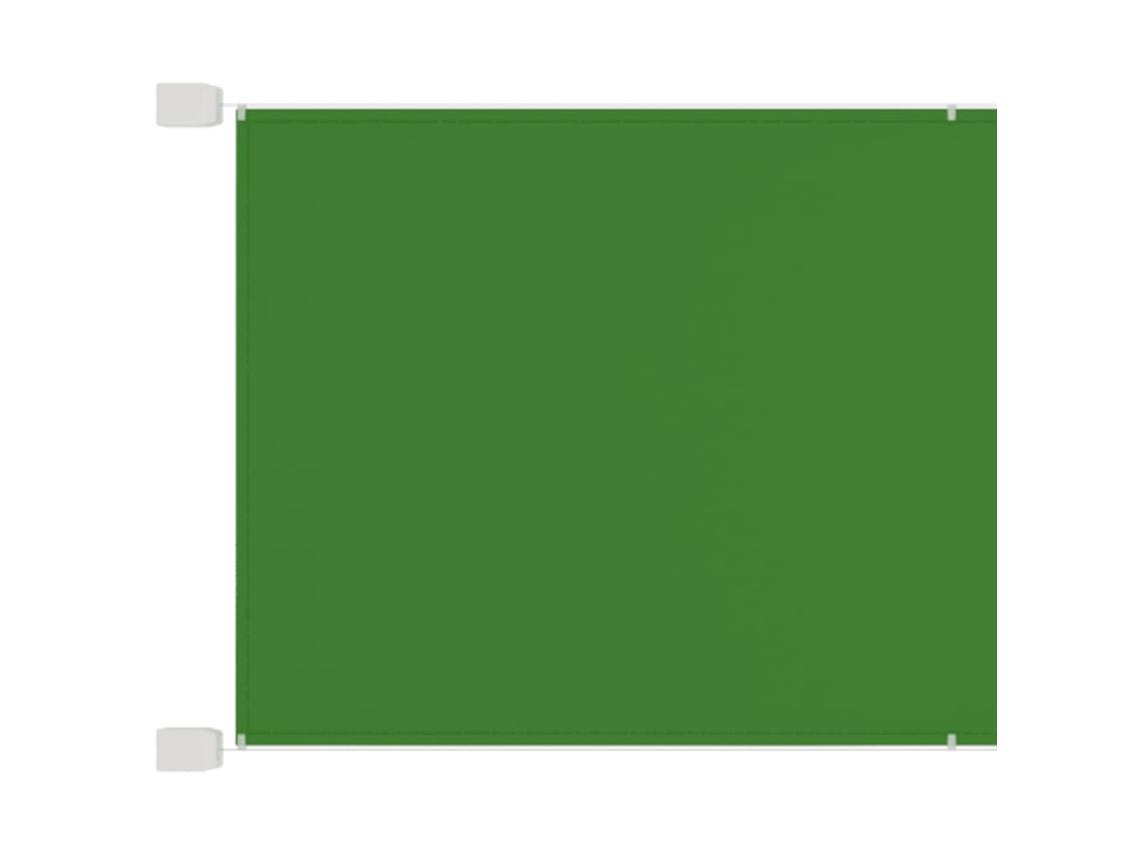 Toldo vertical 60x360 cm em tecido Oxford verde claro - EXCLUSIVO DA MAISON