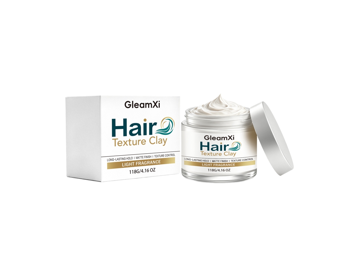 --massa Cabelo Matte Gleamxi Homens Fixação Duradoura--