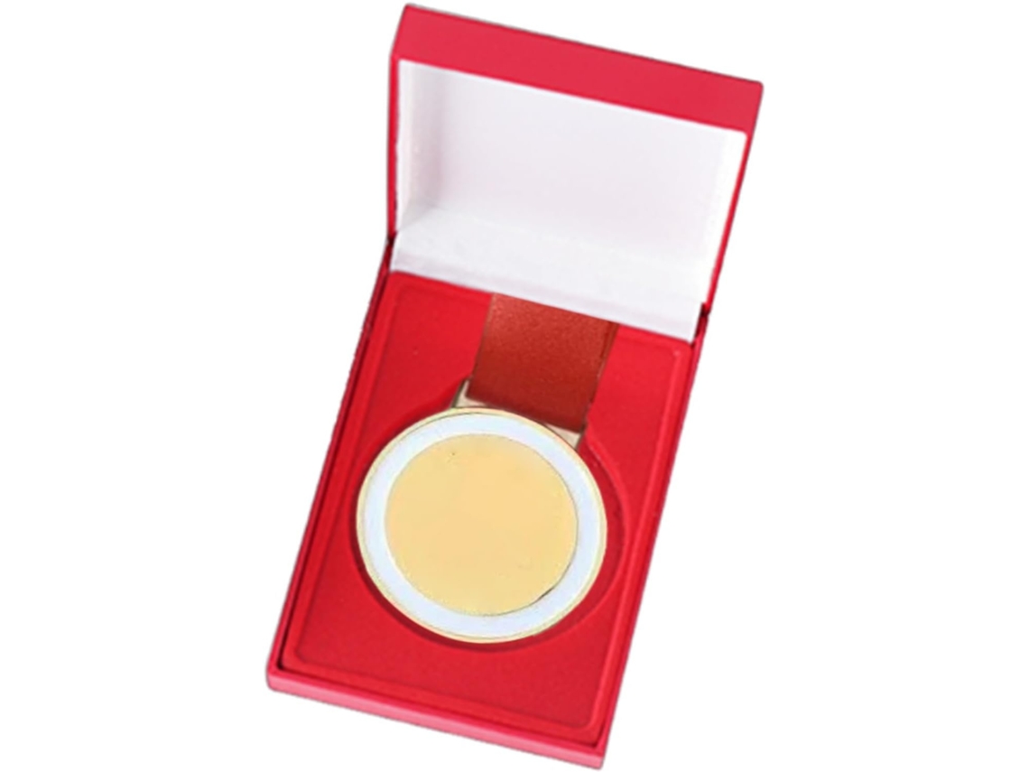 Lurelia Porta-crachá Resistente Dourado Para Eventos E Artesanato