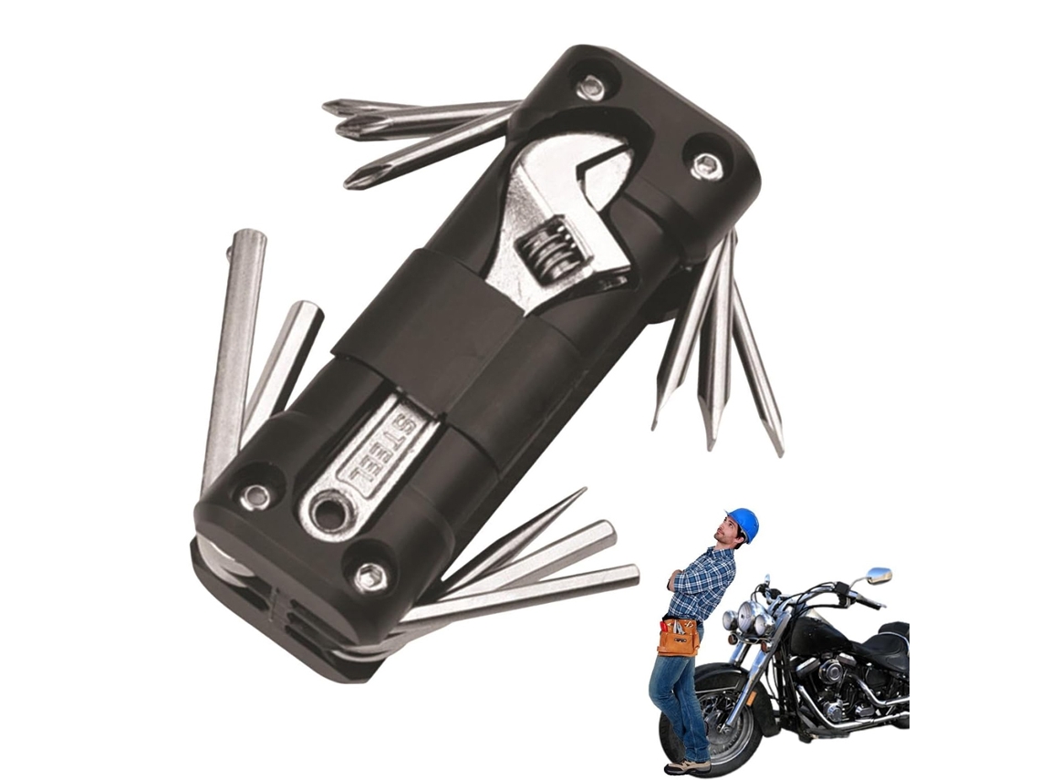 Ferramenta Multifuncional Combinada Para Camping, Ciclismo E Motocicleta Ao Ar Livre Kt, 02, Ferramenta Leve E Segura Para Manutenção