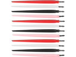 Lápis Para Raspar E Pintar Com Ponta De Metal, Pacote Com 12 Unidades