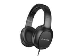 Fones de ouvido estéreo com fio Awei GM 6 de 3,5 mm Hengrongshen