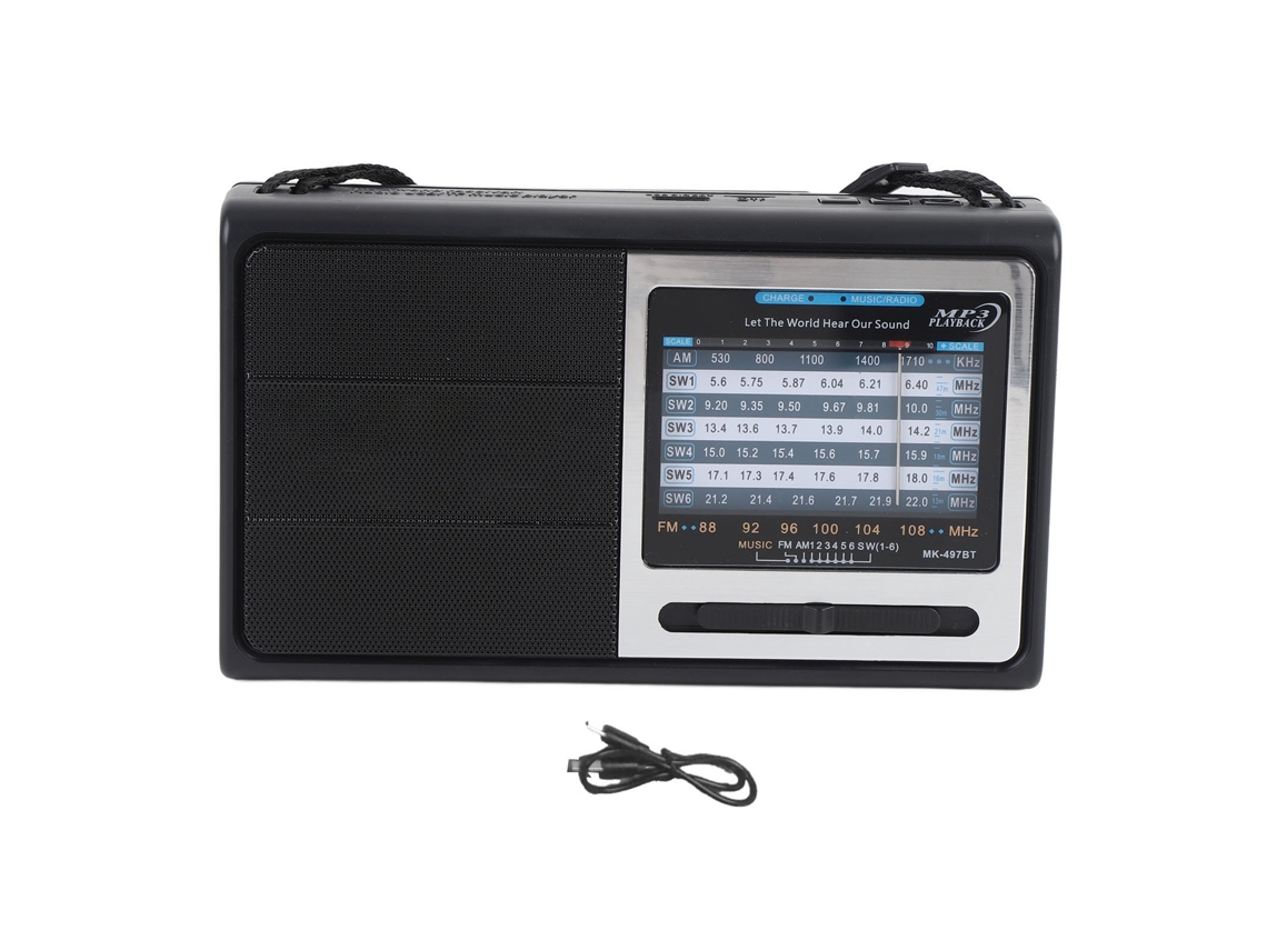 Rádio EOOCOO (banda completa, bluetooth)