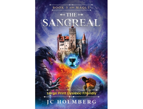 Livro The Sangreal de JC Holmberg (Inglês)