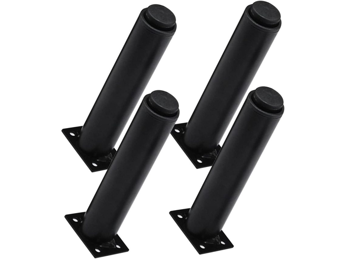 4 Pés de Metal Ajustáveis para Armários GOKOCO