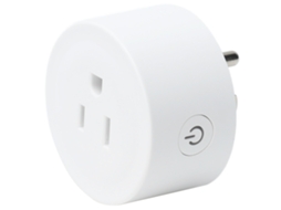 Tomada Inteligente Mini Wi fi com Controle Remoto e Temporizador para Eletrodomésticos | S/MARCA
