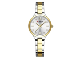 Relógio Feminino Curren Casual Com Pulseira De Aço