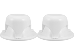 Conjunto De 2 Tampões De Ventilação De Teto Brancos Para Autocaravanas