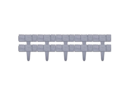 Borda de Jardim LAXISCREED Painéis Plásticos Efeito Pedra 10pcs