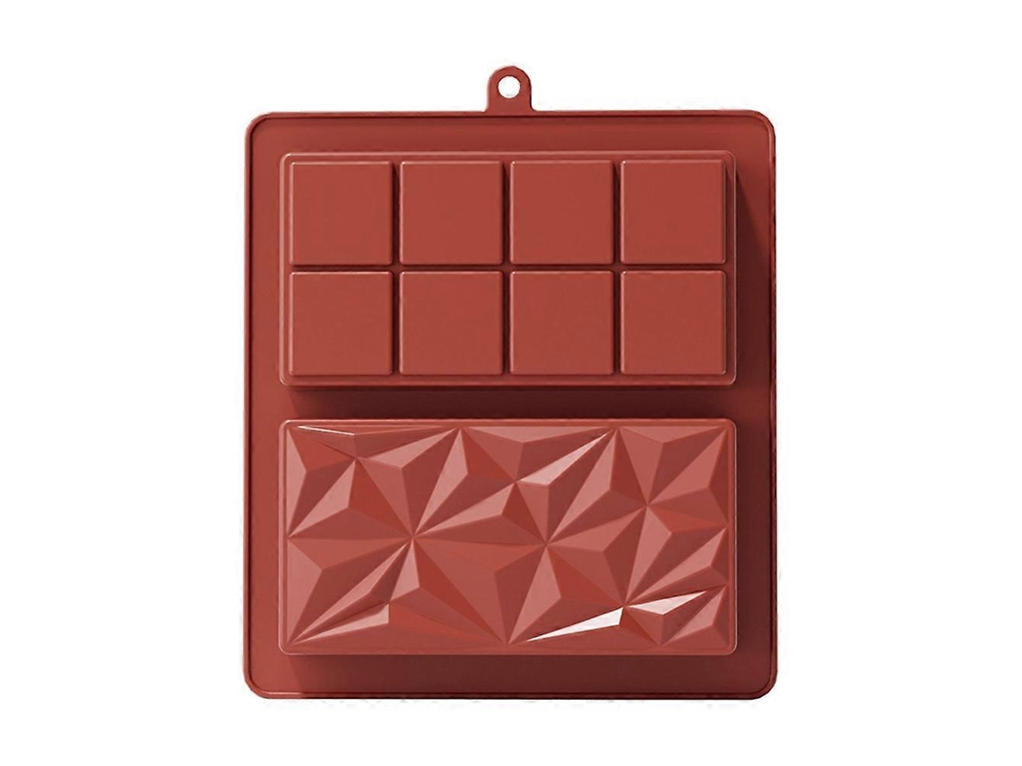 Barra De Chocolate Grande E Espessa De Silicone Retangular Molde De Assar Em Silicone De Qualidade Alimentar Diy Cozinha