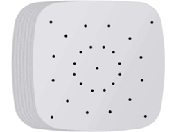 Lineros de Papel de Pergamino para Freidora de Aire, 200 Piezas 7.8 Pulgadas Blancos, Antiadherentes, Resistentes Al Calor Y Antigrasa