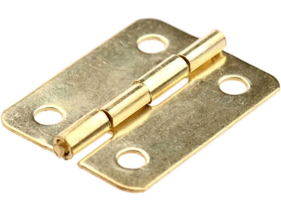 Conjunto De 4 Dobradiças Gaveta 24 X 18 Mm Para Armários Cozinha,