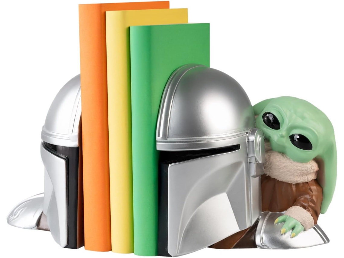 Suporte de Livros 3d The Mandalorian And Grogu 15 Cm ERIK