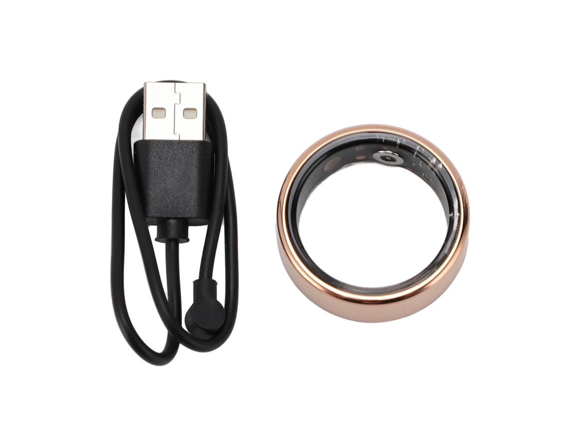 Anel Inteligente Fitness Tracker Ouro Unissex