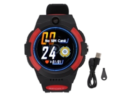Relógio Inteligente Infantil 4g Gps Touchscreen 1.28'' Vermelho S/MARCA