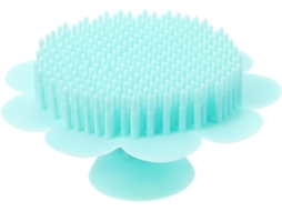 Escova De Silicone Callaron Uma Peça Para Meninos E Meninas, Escova De Banho Ergonômica Para Meninos E Meninas, Verde